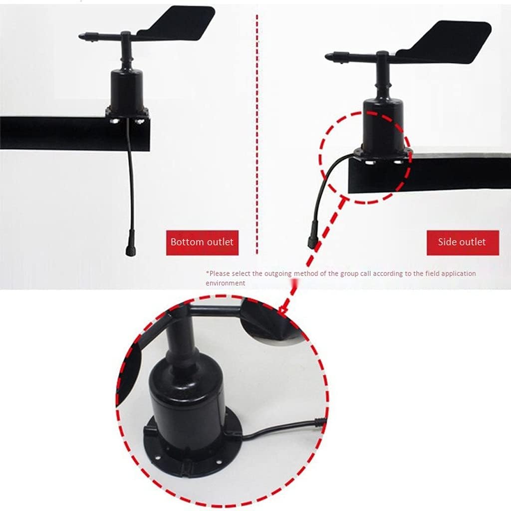 Wind Speed Sensor Indication Direction Wind Speed Sensor Anemometer Speed Measuring Tool