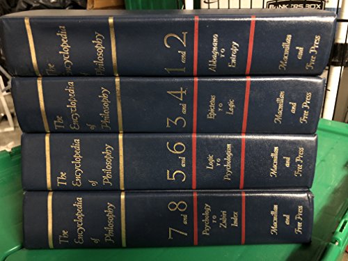 THE ENCYCLOPEDIA OF PHILOSOPHY ( Complete Set )