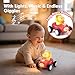 hahaland Toy Cars for Toddlers 1-3 - Push and Go Cars Musical Light up Toys for 1 Year Old Boy Gifts, Friction Powered Car Toddler Toys for One Year Old Birthday Easter Baby Boy Girls Gifts, 3 PCS