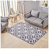 Moderne Fußmatten Geometrischem Druck rutschfeste Küche Wohnzimmer Absorbierende Teppiche Badezimmer Waschbare Weiche Türmatte Vordertür Eingangsteppich,8,40×60cm