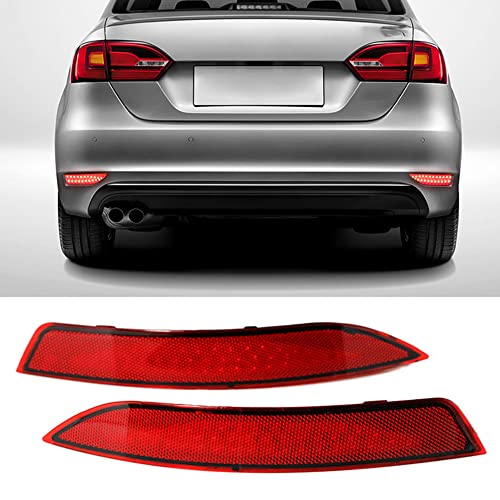 2 Peças Led Retrovisor Bumper Refletor Luz Do Carro Condução Luz De Freio Auto Traseiro Cauda Luz 12