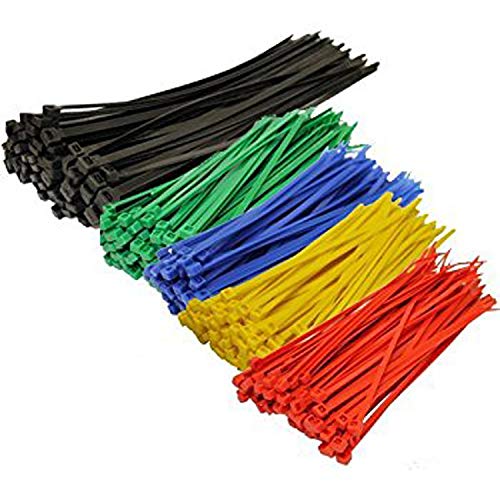 Syd Chen 4 Inch Brown Zip Ties (1000 Pieces), 18Lb Strength, Nylon Cable Wire Ties #TOP6