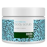 Australian Bodycare Body Scrub 400 ml | Esfoliante con Tea Tree Oil australiano | Per tutti i tipi di pelle | Per duroni | Per brufoli su schiena e corpo | Adatto a uomini e donne
