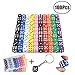 Produktbild Aynsv 100 Pieces Game Dice Set 10 Farben Square Corner Dice mit einer kostenlosen Aufbewahrungstasche
