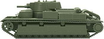 Amazon | ズベズダ 1/100 ソビエト軍 T-28 中戦車 プラモデル ZV6247