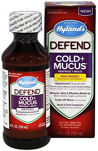 Hylands Homepathic Cold And Mucus - Defend - 4 Fl Oz #TOP24