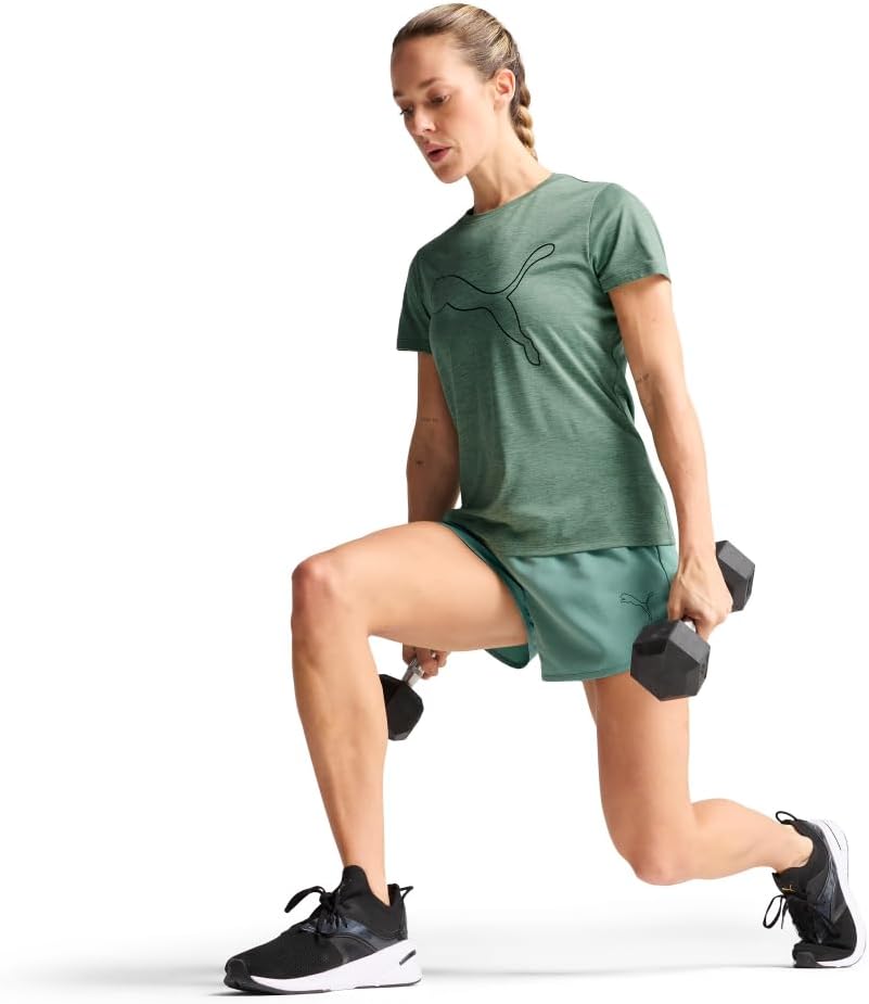 Puma Womens Train All Day Essential Logo T-Shirt - Image 3