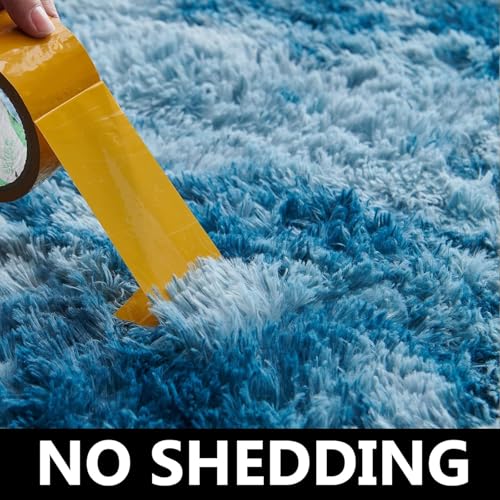 Tapis shaggy de qualité supérieure au toucher pelucheux unique