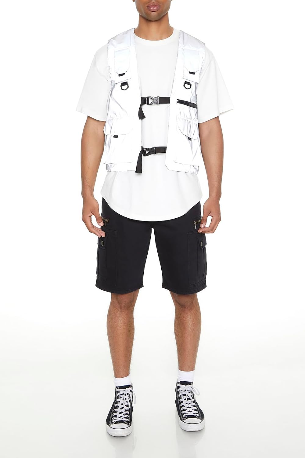 Forever 21 Men's Utility Cargo Vest
