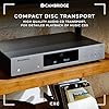 Cambridge Audio CXC - Trasporto CD separato per sistema HiFi con riproduzione senza Spazio e servo S3 personalizzato in un telaio metallico acusticamente ammortizzato - Grigio Lunare