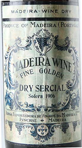 ADEGA EXPORTADORA DE VINHOS DE MADEIRA Fine Golden Dry Sercial Solera 1906