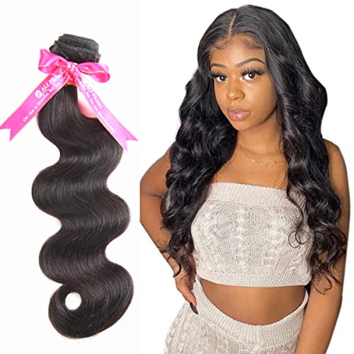 Alipearl Hair 8A Brazilian Human Hair Bundles Body Wave Human Hair Extension Natural Black Ali Pearl Hair(16)
