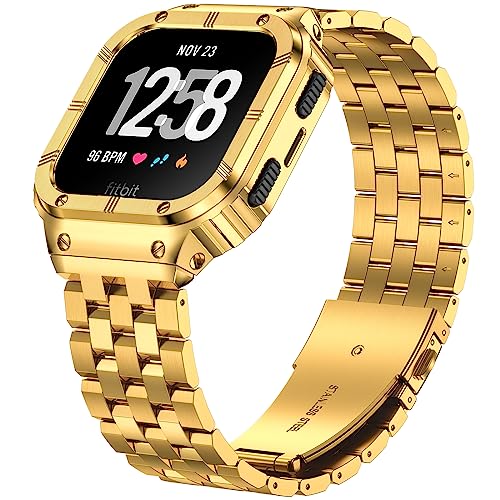 Bracelet Fitbit Versa 3 en acier anti-irritation pour remplacer le silicone