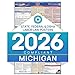 2019 Michigan Labor Law Poster - State, Federal, OSHA Compliant - Single Laminated Poster