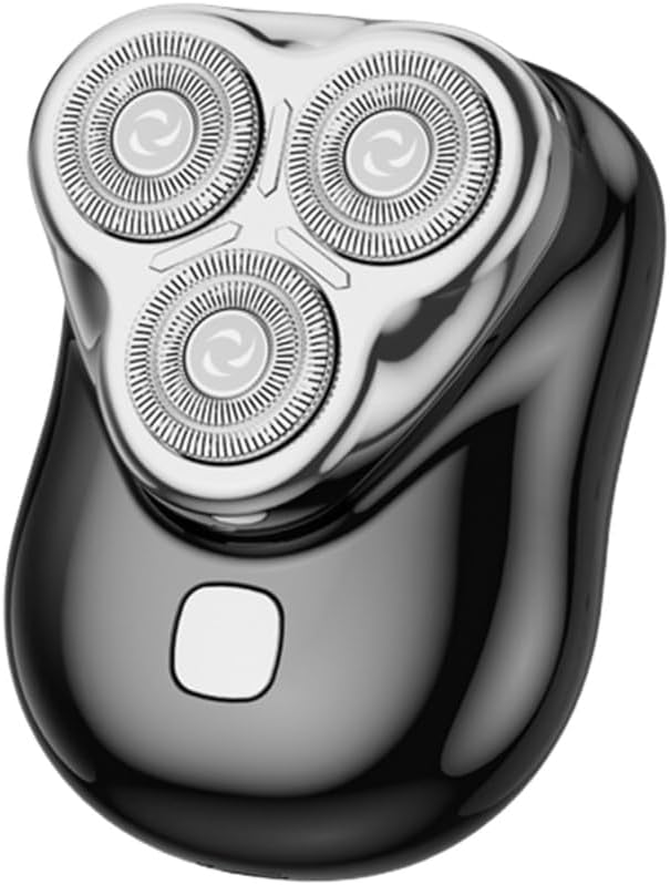 Multifuntional Small Electric Shaver with Floating Head Designs Rechargeable Beard Trimmer for Various Skin Types