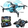 OBEST Drones con Cámara 4K Adulto Motor Sin Escobillas, 2 Baterías, 5G WiFi FPV Plegable RC Drone, Evitación Obstáculos 360°, Caméra ESC 90°, Un Botón de Despegue/Aterrizaje, Modo sin Cabeza