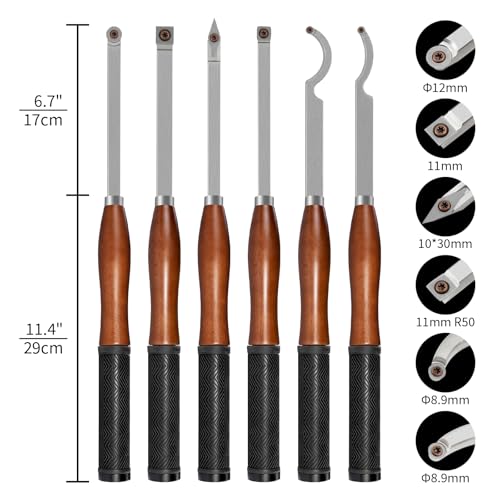 SIIIXS 6-Piece Carbide Tool Kit