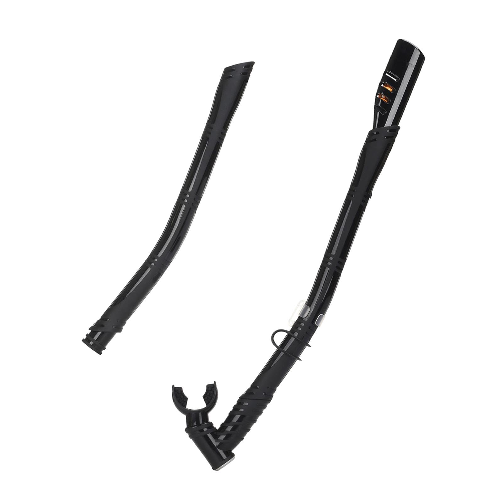 Oshhni Tubo de respiración extendido para Buceo con esnórquel, para Entrenamiento de natación, Longitud Ajustable para Deportes acuáticos de y