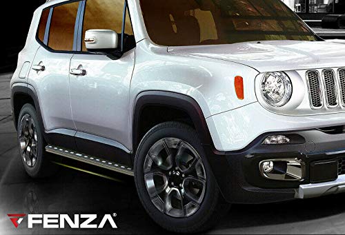 Estribos Laterales Negros para Jeep Renegade 2015-2021 miniatura 3