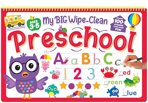 My Big Wipe Clean Preschool: Spiral Floor Pad