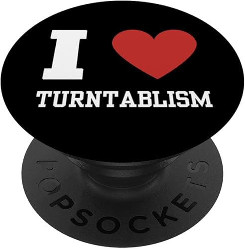 Miniatura 6 de Turntablism Turntable Vinyl Dj Love Heart Cool Vintage Retro PopSockets MagSafe PopGrip for iPhone