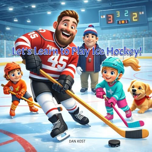 Ice Hockey for Kids print book for young readers