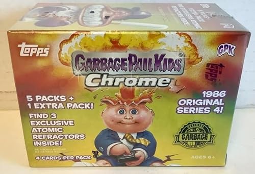 My Pet Elephant 2021 Topps Garbage Pail Kids Chrome Series 4 Value Card Blaster Box thumb #1