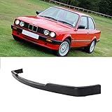 HOUGEET Front Bumper Lip Lower Valance Spoiler Air Dam Chin Splitter Fit for 1988-1992 BMW 3-Series E30 PP