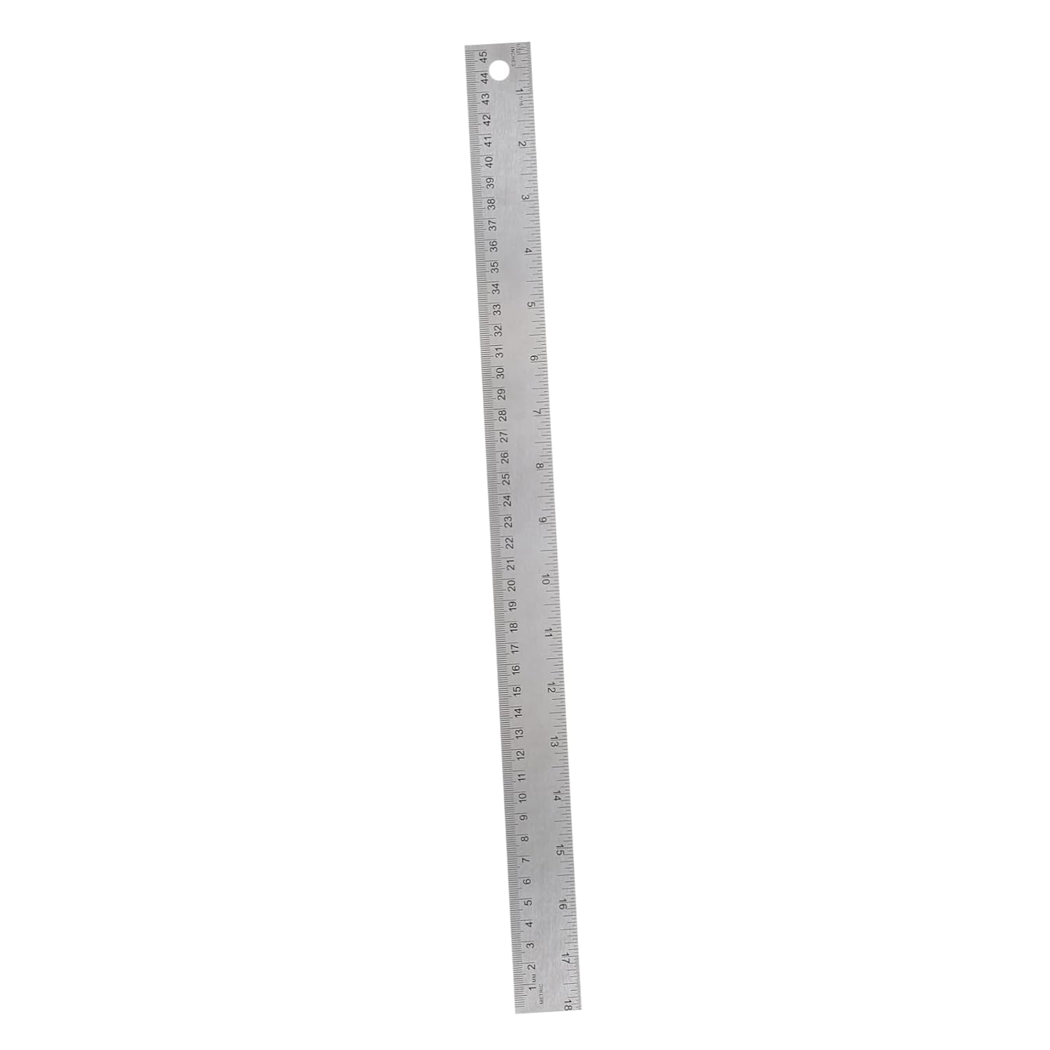 ERINGOGO Straight Edges Ruler 45cm Boys and Girls Ruler Cork Backed for Drawing