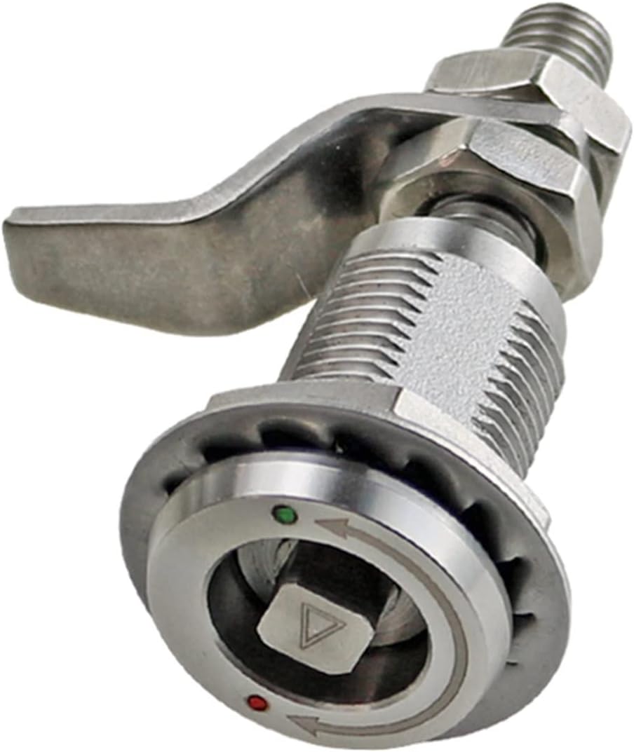 Compression Lock 304 Stainless Steel Distribution Box Subway Bullet Train Rail Transit Triangle Stretch Cam Lock 1Pcs (Color : MS816-2)