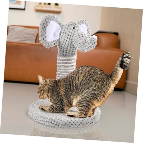 Set de 2 rascadores para gatos pequeño Elefante y Cebra miniatura 3