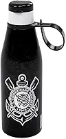 Garrafa Infantil do Corinthians de Água Hidratação Timão Garrafinha Oficial Licenciado Original Plasútil 530ml