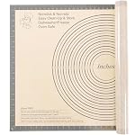 Silicone Pastry Mat Large Baking Mat 36X24 inch Dough Mat with Measurements