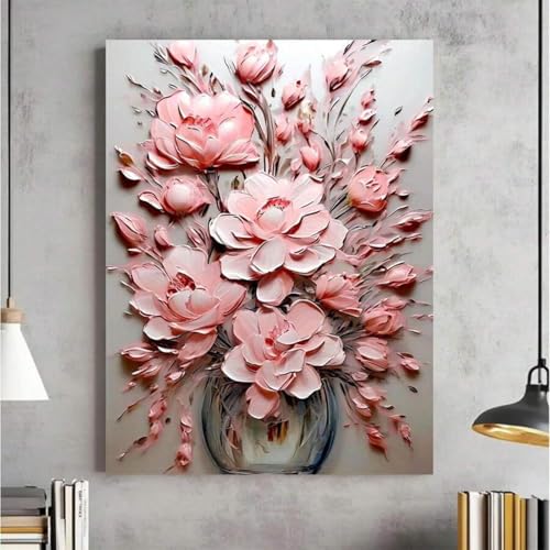 Décoration murale abstraite neutre de qualité supérieure 40x60 - 2