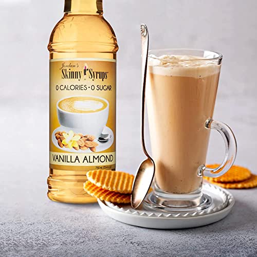 Sugar Free Vanilla Almond 750 ml (Pack of 2) with By The Cup Coaster - Thumbnail 7