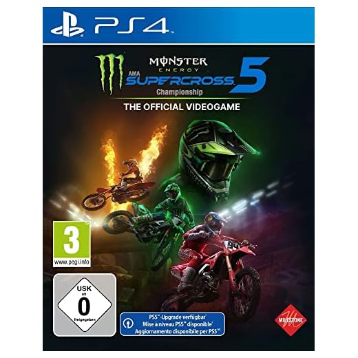 Monster Energy Supercross - The Official Videogame 5 (Playstation 4)