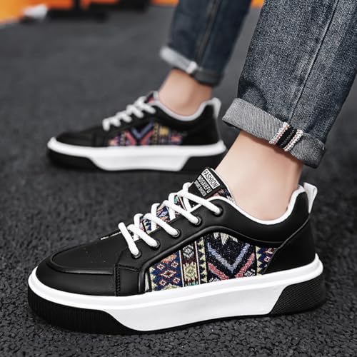 Mens Skate Shoes Lowtop Comfortable and Nonslip Casual Sports Shoes Suitable for Walking Skateboarding and Leisure scenarios4