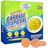 True Fresh Garbage Disposal Cleaner Tablets, Large 15g Drop-In Fresh Ocean Tablets, Deep Foaming Sink & Drain Cleaner for Buildup, Grease & Residue, Disposal Cleaner and Deodorizer, 24 Pack XL Value!