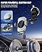 BothLin Wireless Car Charger, Fast Charging Phone Holder 3 in 1 Phone Mount Auto Clamping Car Accessories Compatible with iPhone 17 16 15 14 13 12 11 Xs XR, Samsung S23 Ultra S22 S21 S20(Space Grey)