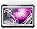 Produktbild atFoliX Glasfolie kompatibel mit Panasonic ToughBook CF-D1 Panzerfolie, 9H Hybrid-Glass FX Schutzpanzer Folie