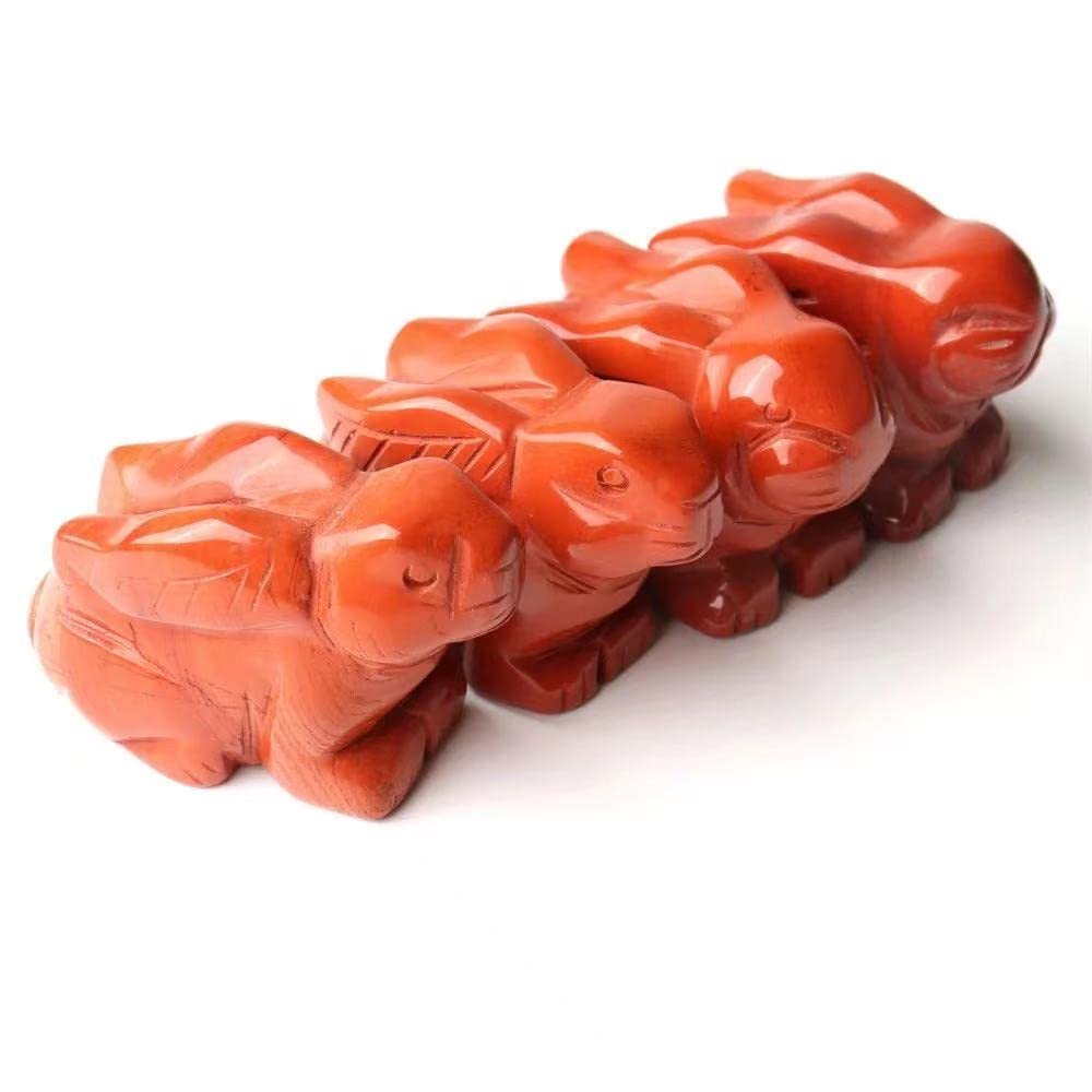 売切れ　　 兎　レッドジャスパー可愛い 売切れ 兎 レッドジャスパー可愛い Amazon.co.jp: 卸売手彫り動物天然