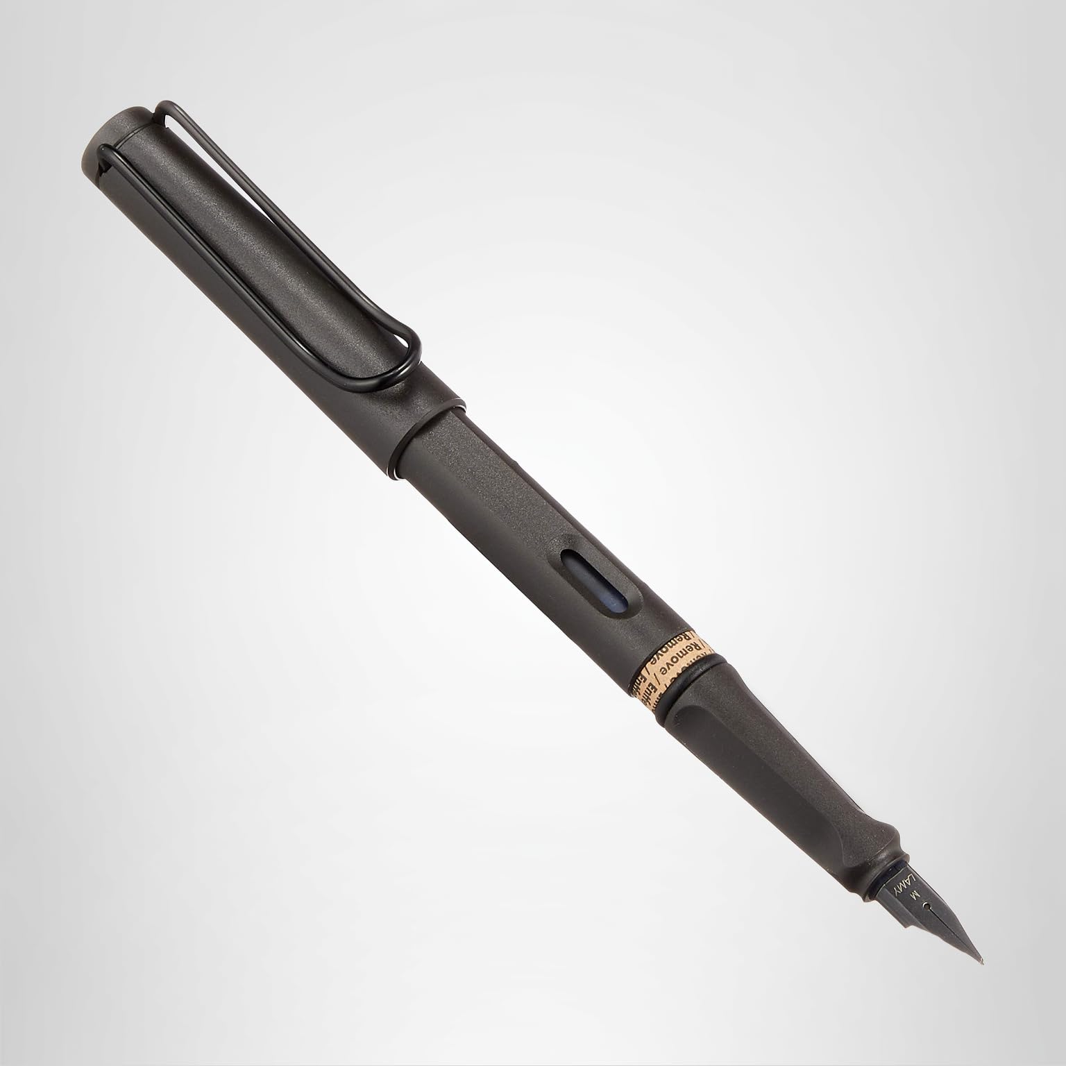 Amazon | LAMY ラミー 万年筆 ペン先M(中字) サファリ ブラック L17-M