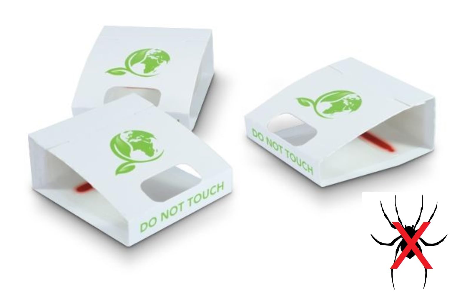 Spider Trap Spider & Crawling Insect Traps Killer Eco Friendly Child & Pest Safe Long lasting Beetle Ants Cockroaches Bedbug Flea Woodlice Prebaited Trap (Pack of 9)