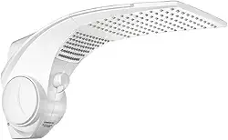 Duo Shower Quadra Turbo Multitemperaturas 220V 7500W, Lorenzetti, 7511045, Branco, Pequeno