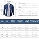 AOLI RAY Herren Strickjacke Stehkragen Cardigan mit Reißverschluß und Taschen Feinstrike Pullover Navy Blau XL