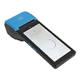 Thermal POS Receipt Printer, 5.5 Inch Touch Screen Support 4GLTE POS PDA Receipt Printer Professional Quad Core CPU for Cafes for Grocery Store (Eurasia)