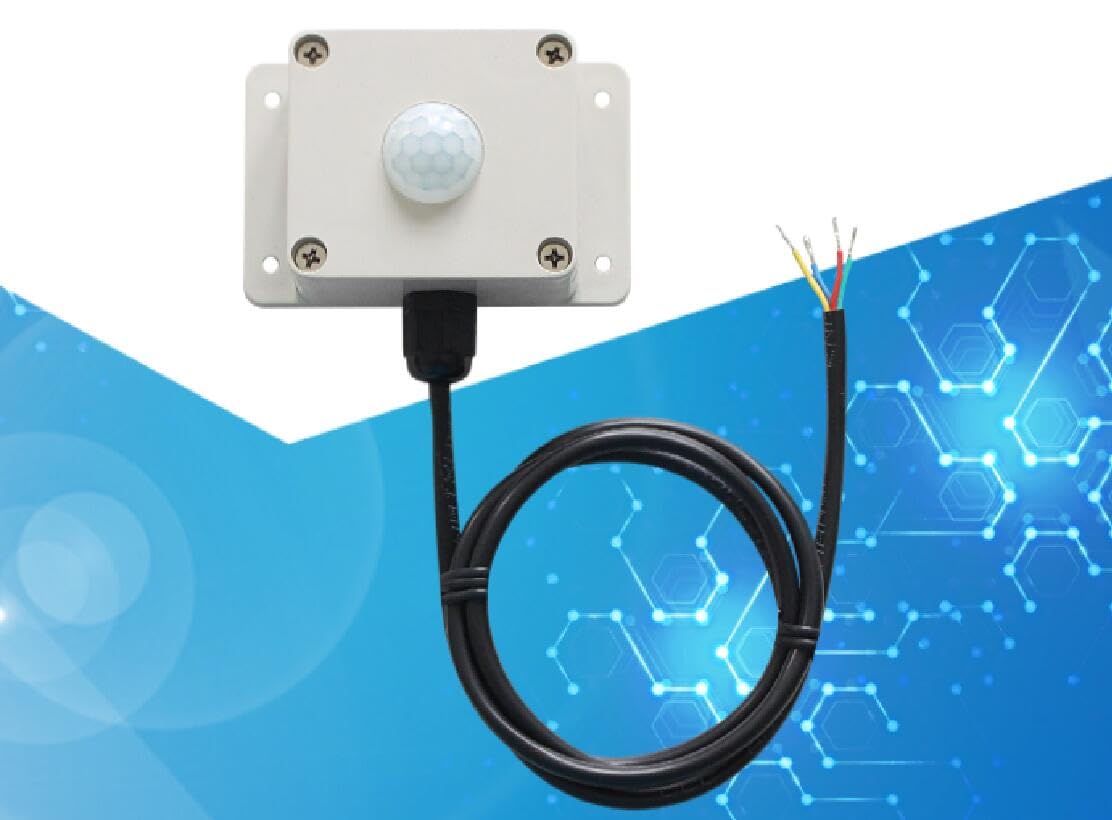 Taidacent PLC RS485 Modbus RTU 0-5V 4-20MA Analog I2C 65535LUX Illumination BH1750 BH1750FVI Light Intensity Data Logger Sensor Transmitter for Agriculture (RS485)