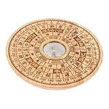 Boussole chinoise en bois : elle peut non seulement être une décoration, mais peut également être utilisée comme accessoire pour observer le feng shui, boussole traditionnelle chinoise