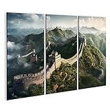 islandburner Bild auf Leinwand Chinesische Mauer China 