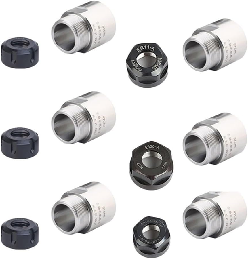 Dilwe Adattatore Per Pignone Motore RC Da 3.175mm A 5mm – Manicotto In Alluminio Per Motori 3650 550, Set Da 3 Pezzi - 3